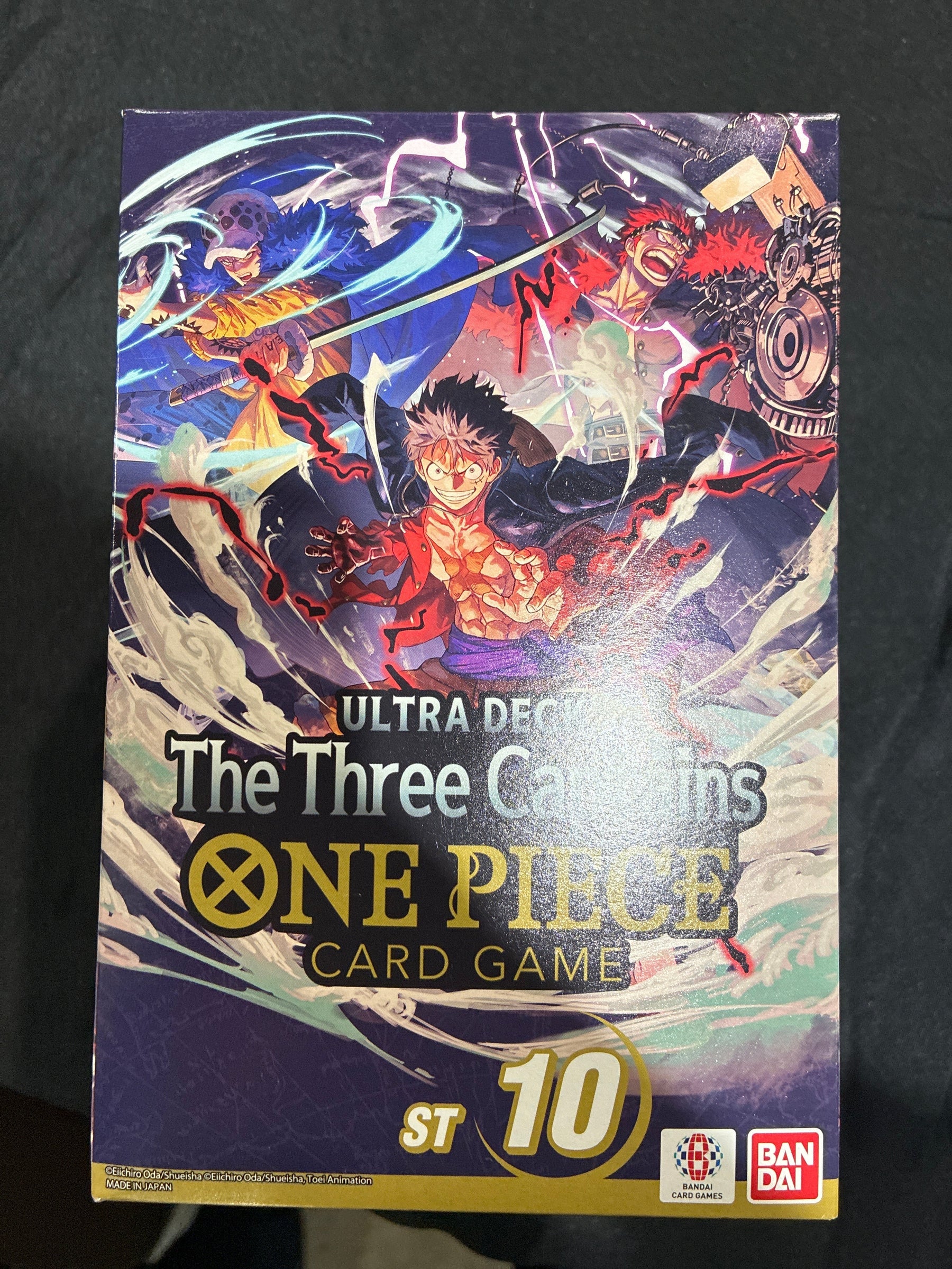 One Piece TCG: Ultra Deck: The Three Captains (ST-10)