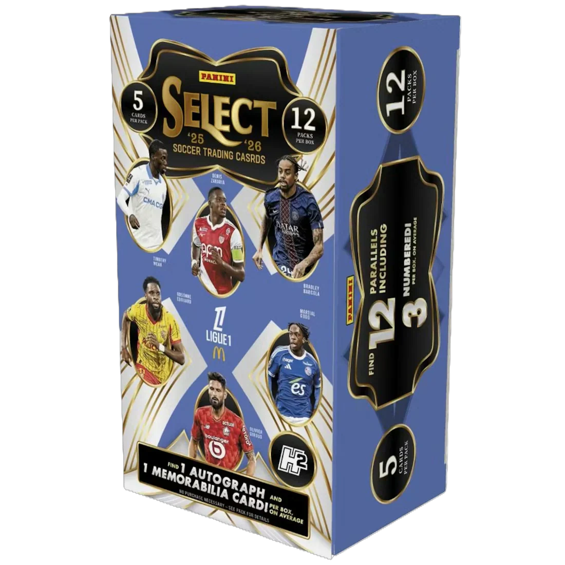 2025/26 Panini Select Ligue 1 Soccer H2 Box