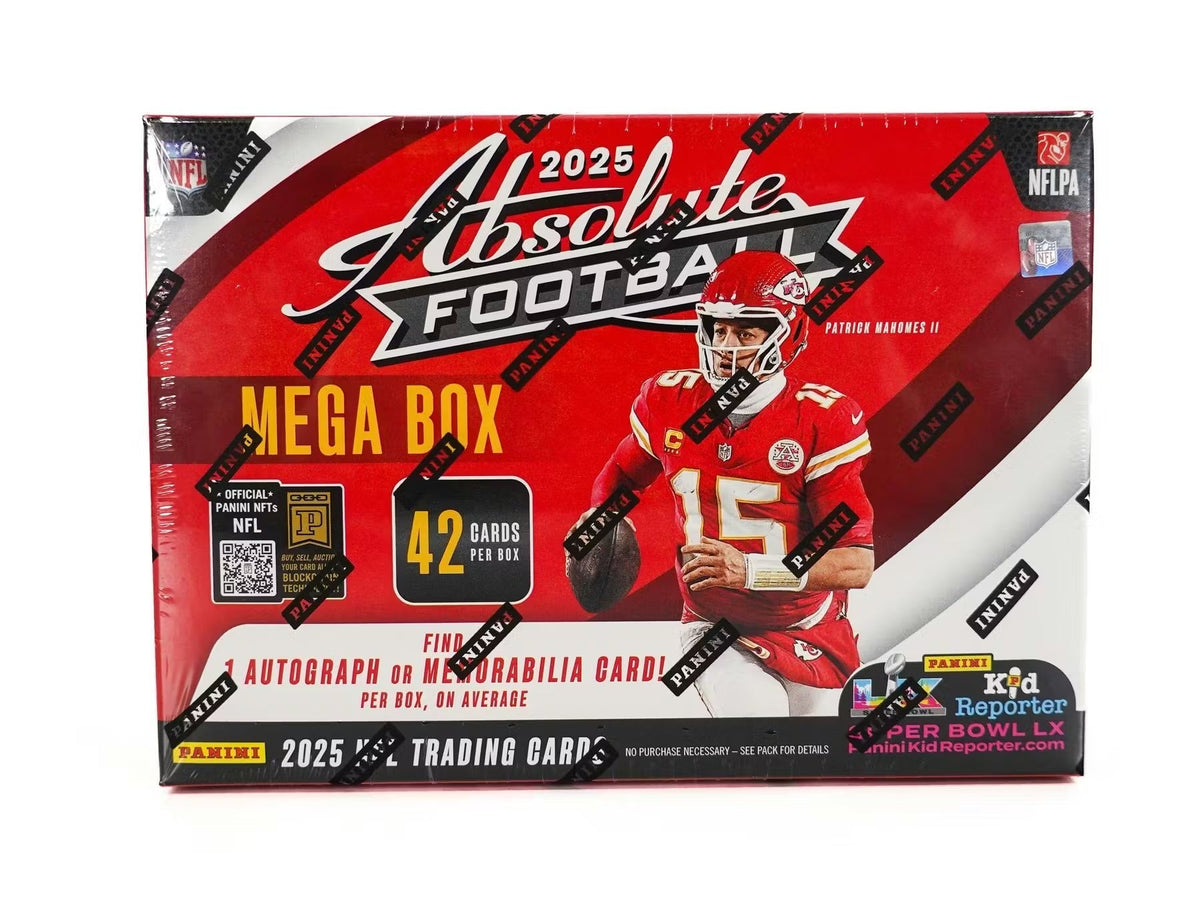 2025 Panini Absolute Football Hobby Mega 20 Box Case