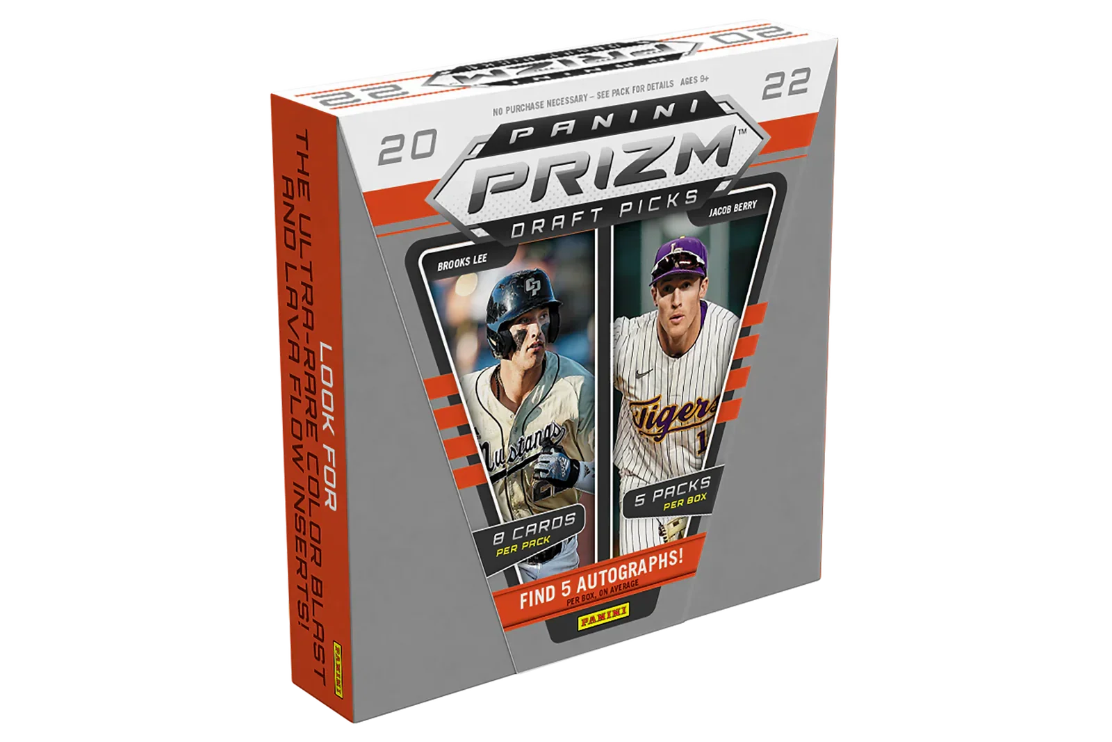 2022 Panini Prizm Collegiate Draft Picks Baseball Hobby Box